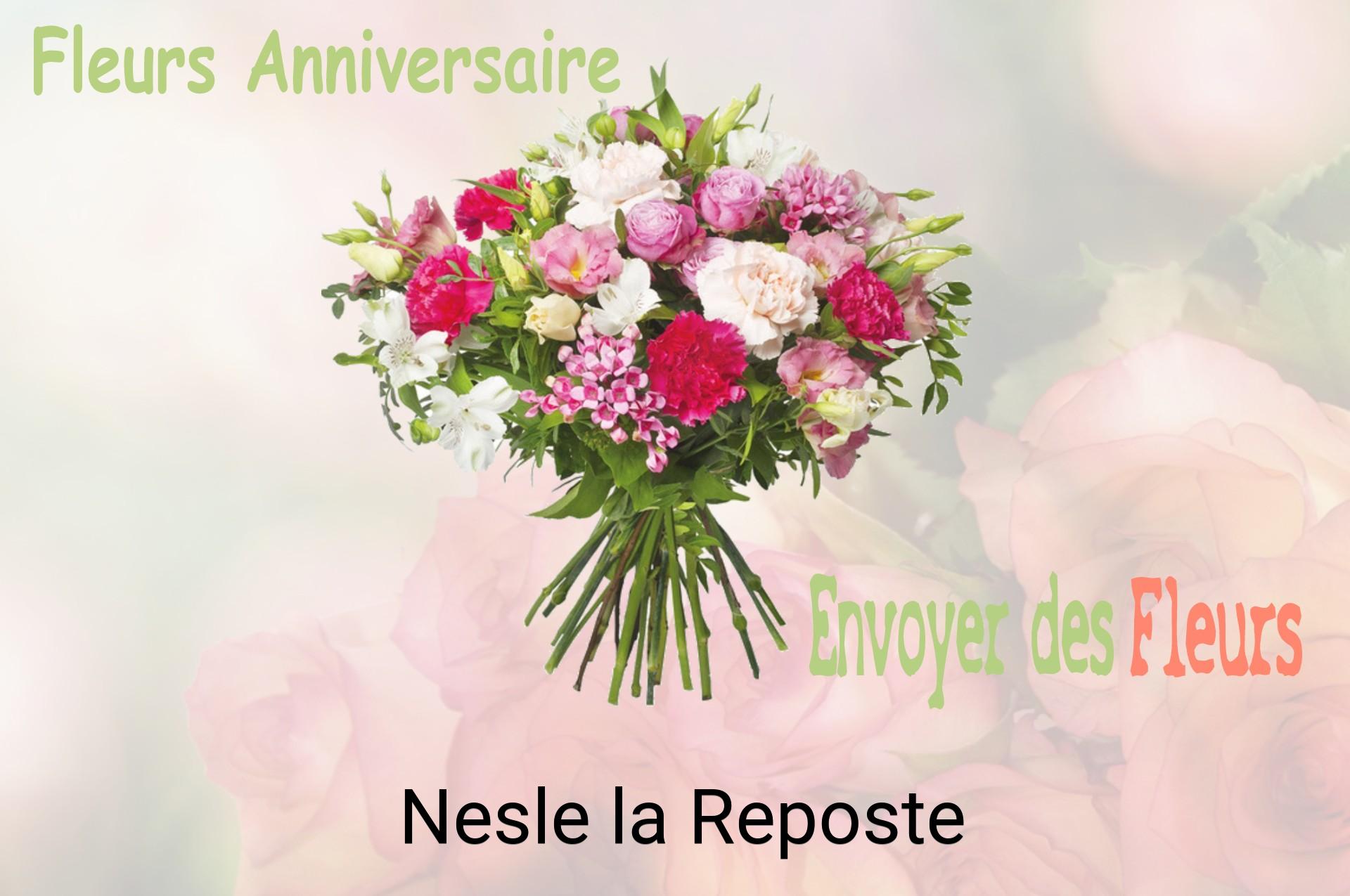 Bouquet de fleurs d’anniversaire livré à Nesle-la-Reposte
